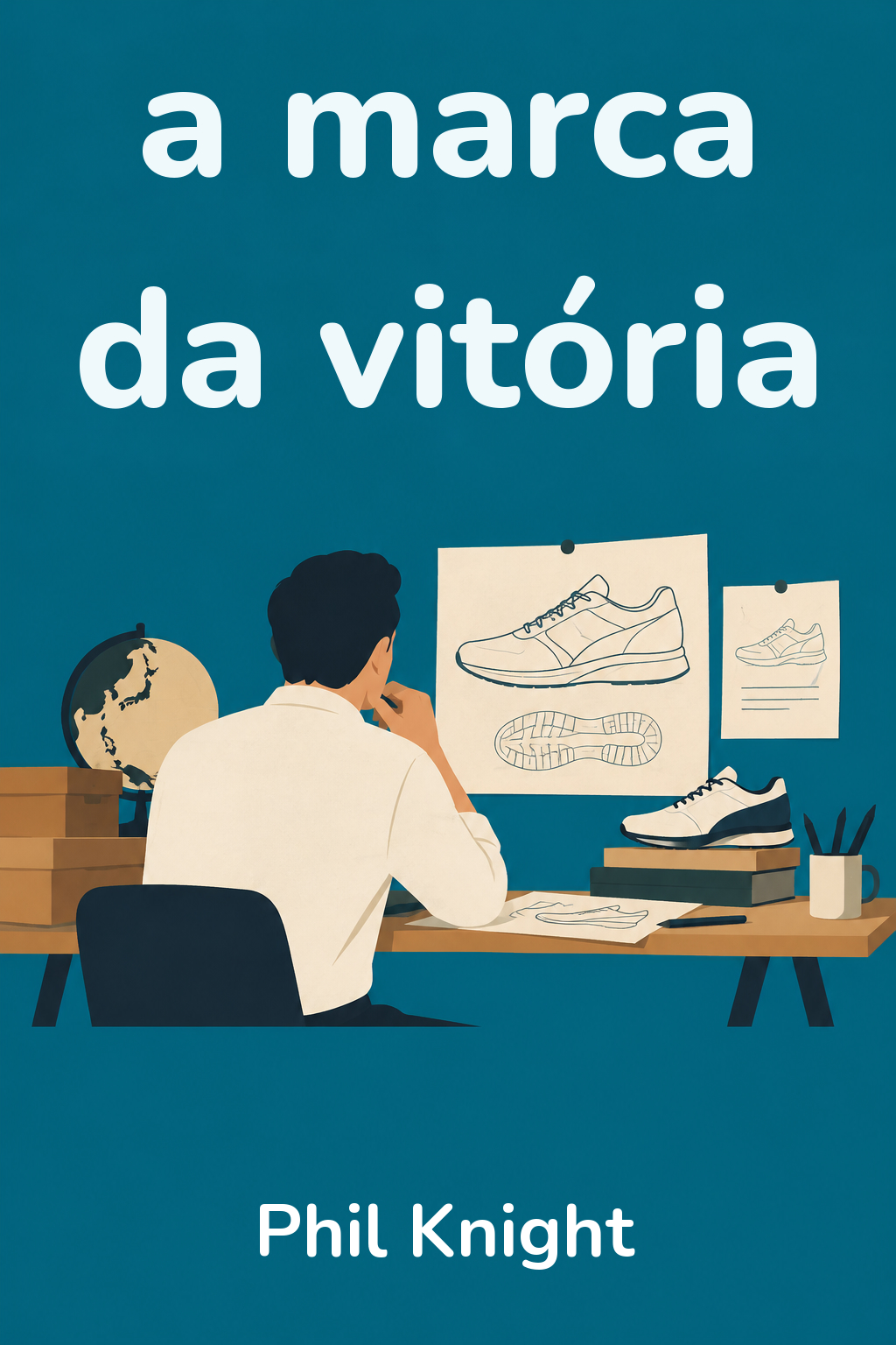Capa de A marca da vitória
