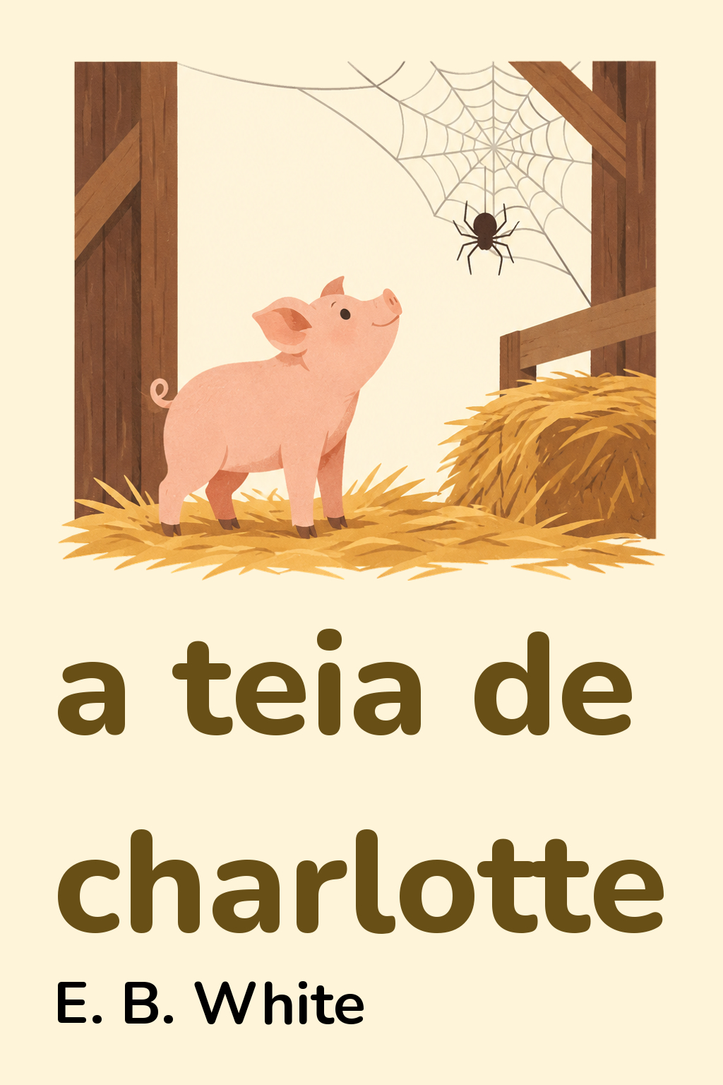 Capa de A teia de Charlotte