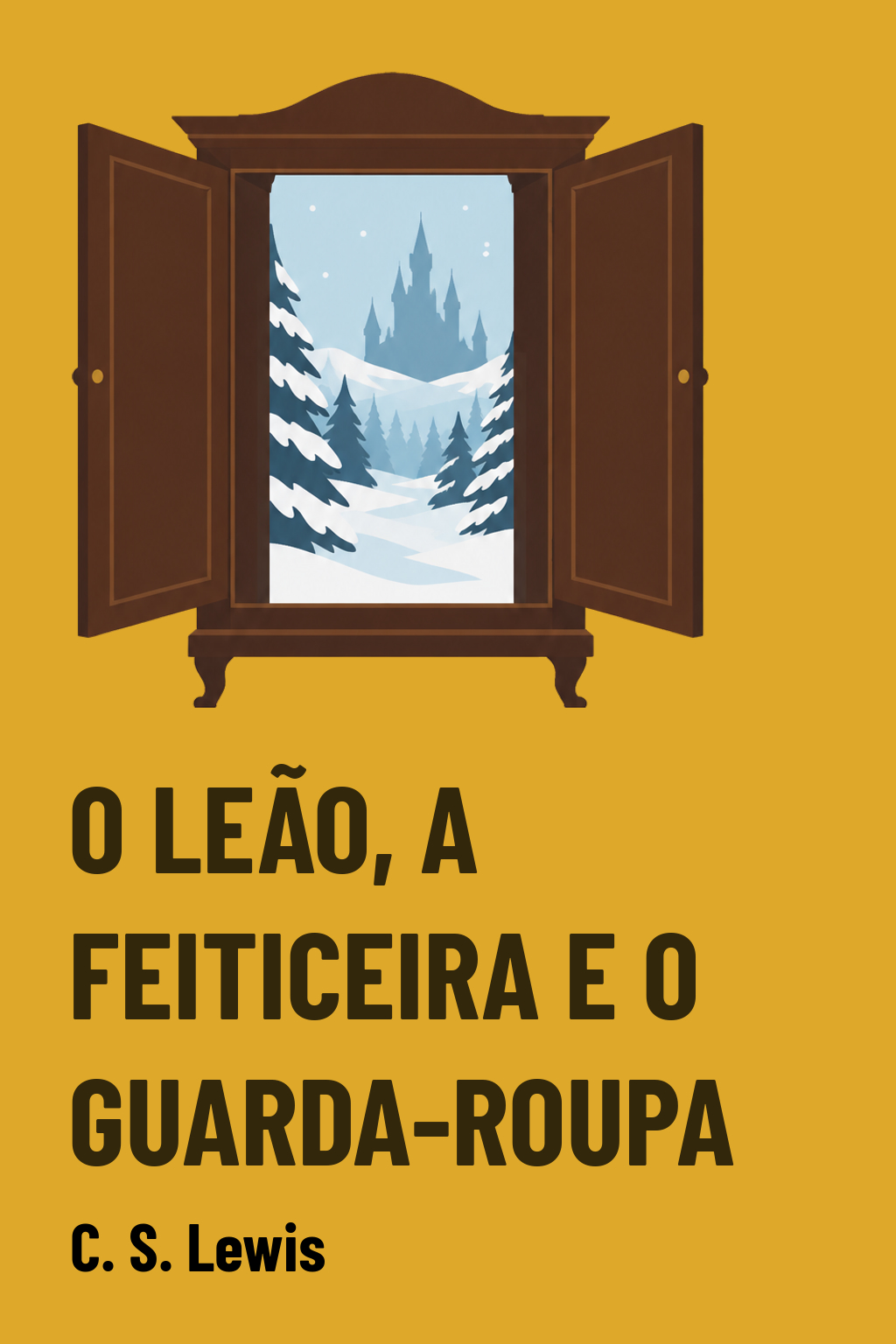 Capa de O leão, a feiticeira e o guarda-roupa