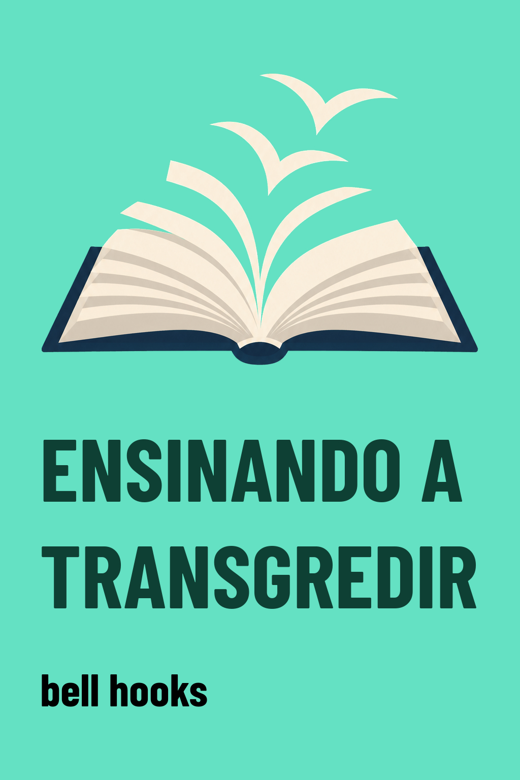 Capa de Ensinando a transgredir