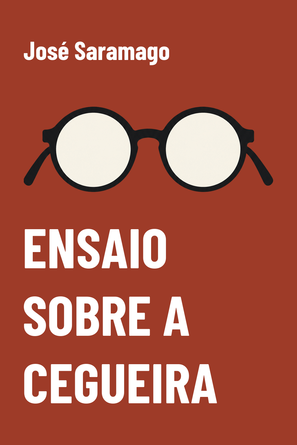 Capa de Ensaio sobre a cegueira
