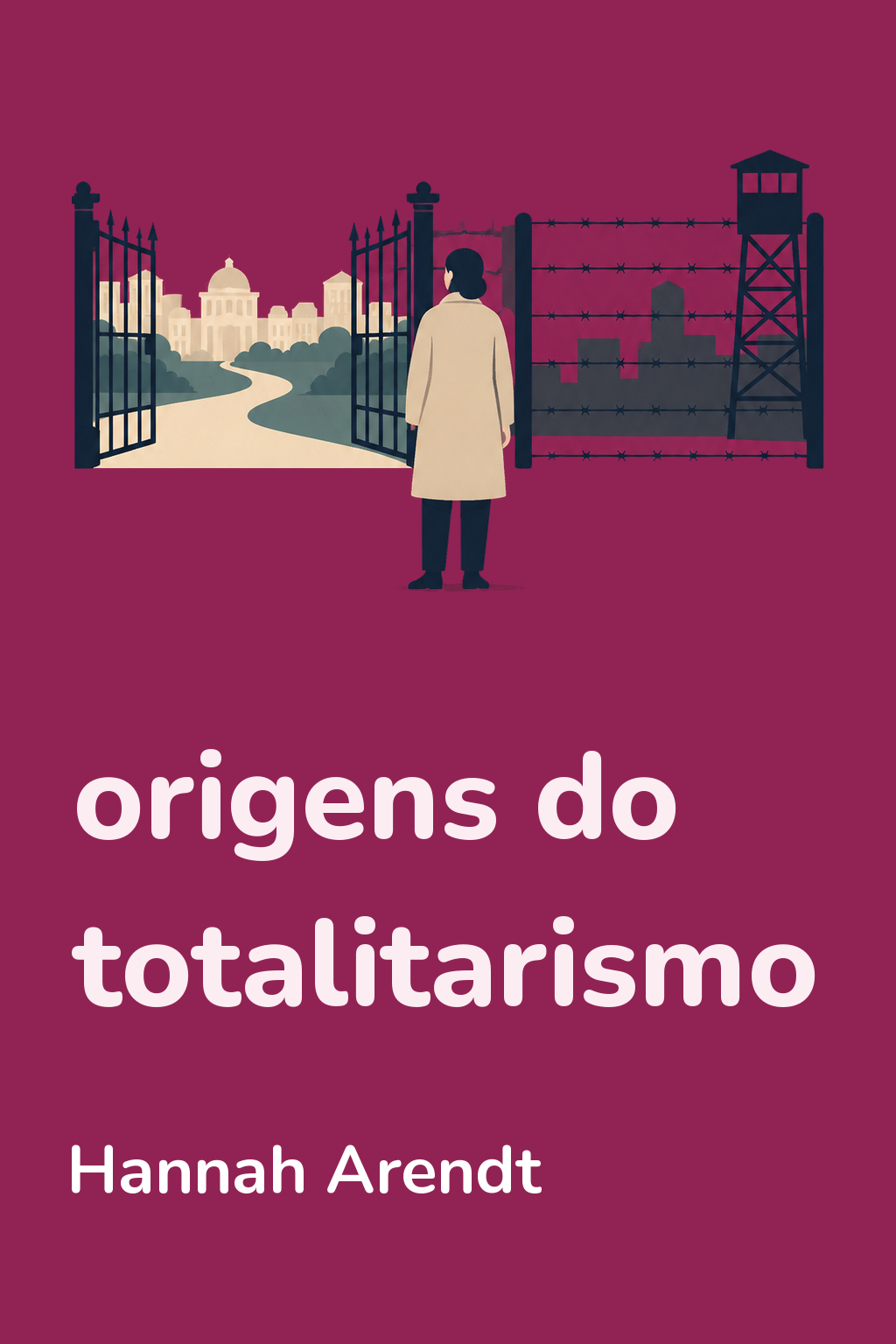 Capa de Origens do totalitarismo