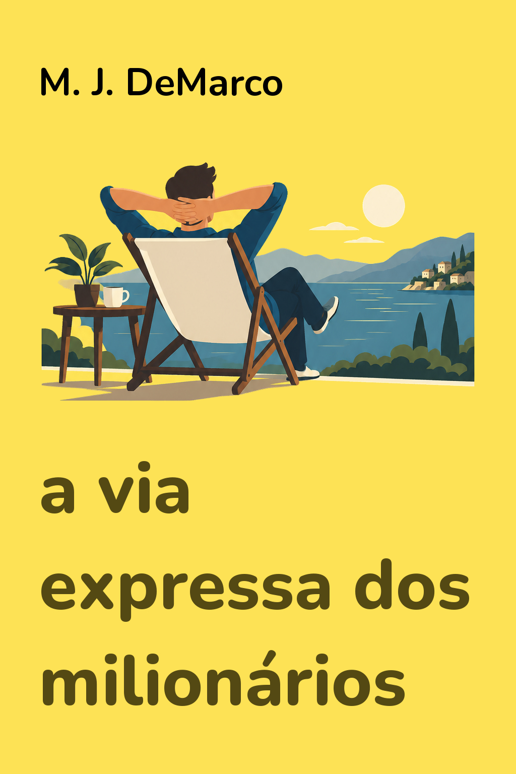 Capa de A via expressa dos milionários