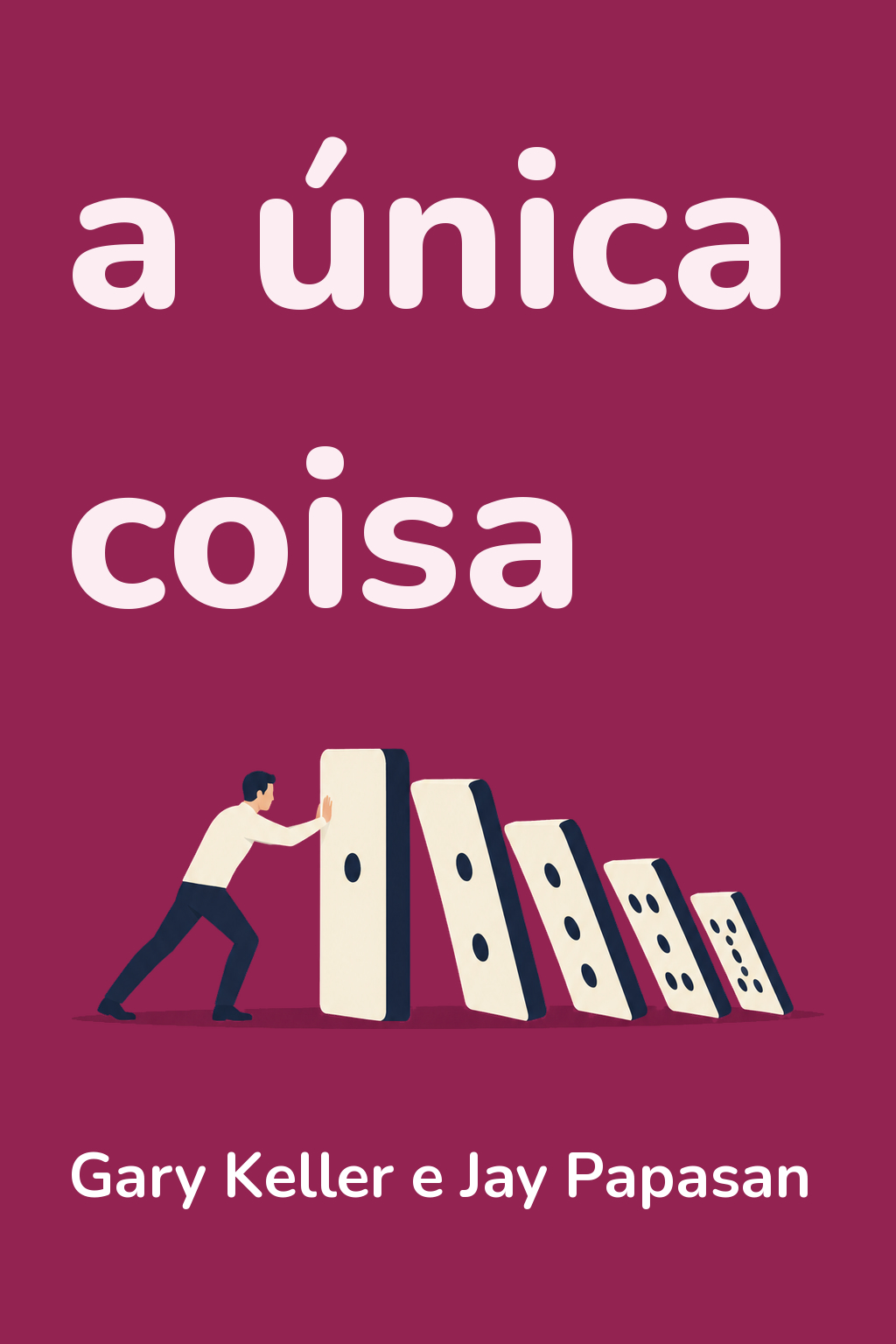 Capa de A única coisa